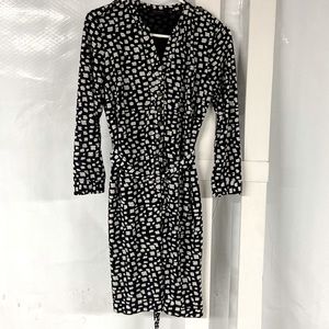The Limited dress, Size small, black and white with belt.